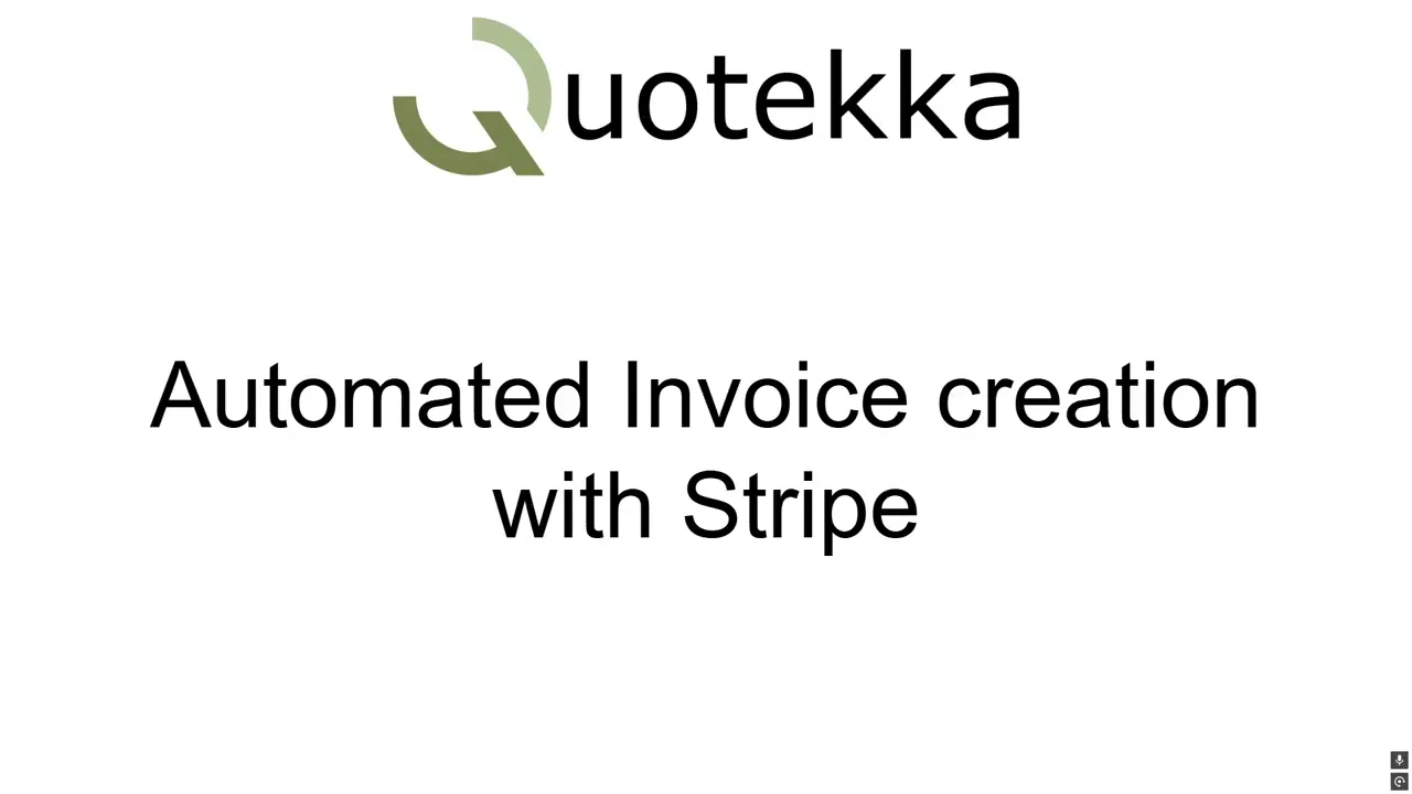 Quotekka software video preview